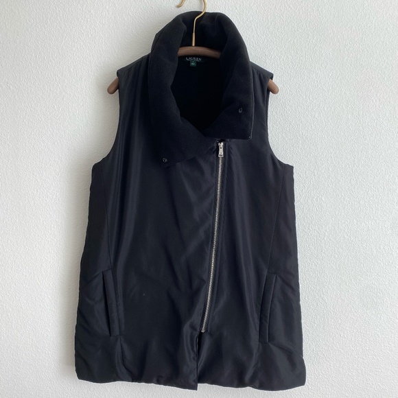 Ralph Lauren Women's Oversized Cowel Neck Vest - Medium - Picture 1 of 8
